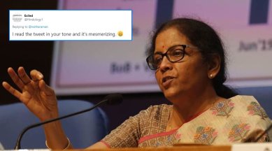 Nirmala Sitharaman, Nirmala Sitharaman tweet, Swami Vivekananda, Sanjoy Ghose, twitter reactions, trending, indian express, indian express news