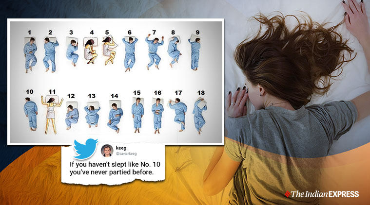 Viral Sleeping Position Chart Leaves Netizens Divided Over The Best Pose Newshunt Latest And