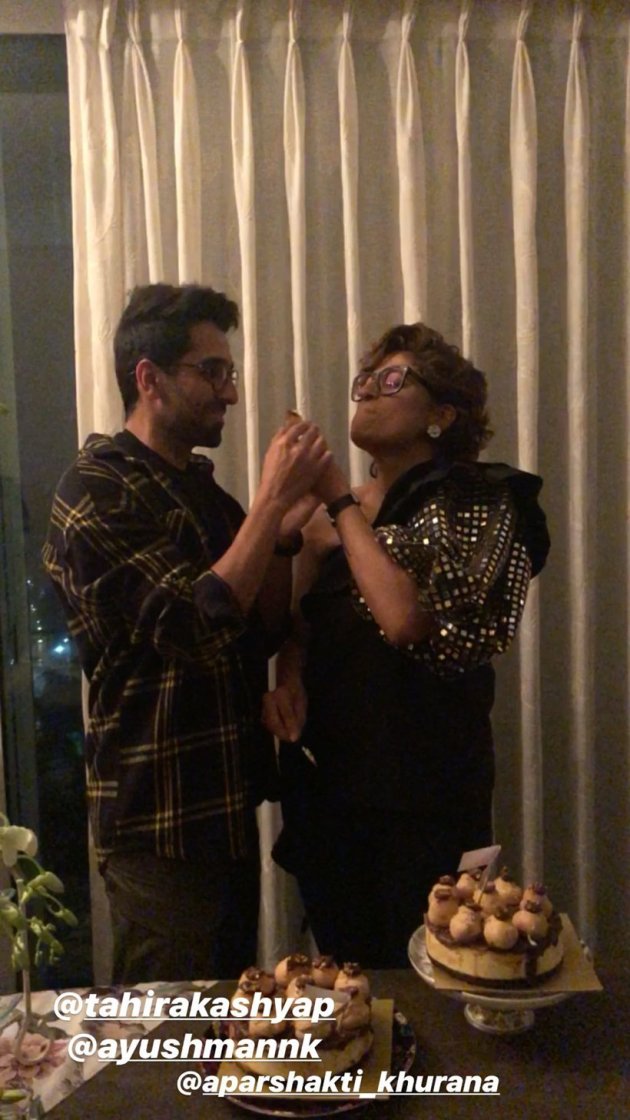 tahira kashyap birthday party