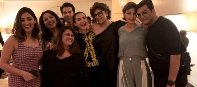 sonali bendre, yami gautam with tahira kashyap