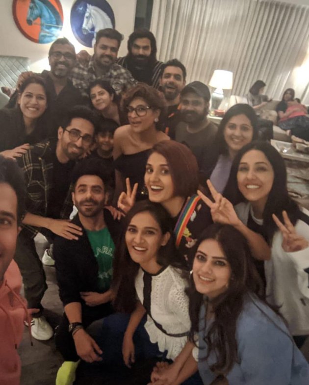 tahira kashyap birthday photos with ayushmann khurrana