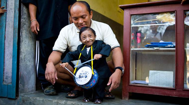World's shortest man, Guiness world shortest man, Khagendra Thapa Magar, Nepal Khagendra Thapa Magar, Indian Express news