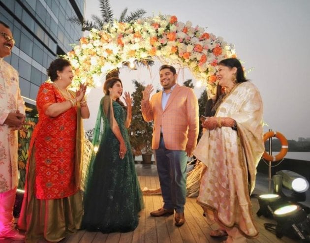 Nehha Pendse engagement