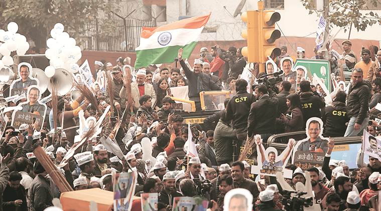 Journey for next 5 yrs begins today, must knock on every door: Kejriwal