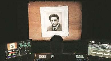 Akbar Padamsee paintings, artist Akbar Padamsee, Akbar Padamsee's work, Events in a Cloud Chamber, cinematic vision, indian express news