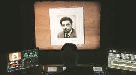 Akbar Padamsee paintings, artist Akbar Padamsee, Akbar Padamsee's work, Events in a Cloud Chamber, cinematic vision, indian express news