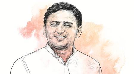 Former UP chief minister and Samajwadi Party chief Akhilesh Yadav.