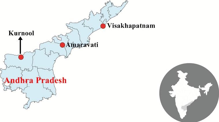 village map andhra pradesh capital in 1953