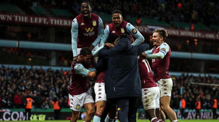 Aston Villa scores late to beat Leicester City, reach League Cup final