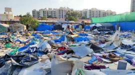 bengaluru 1 Bengaluru: Over 100 makeshift houses razed in Bellandur, cops claim residents 'illegal Bangladeshis'