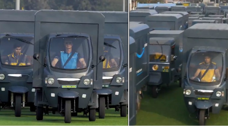 amazon electric vehilces, jeff bezos electric vehicle, amazon EVs, amazon ev, amazon electric delivery vehicle