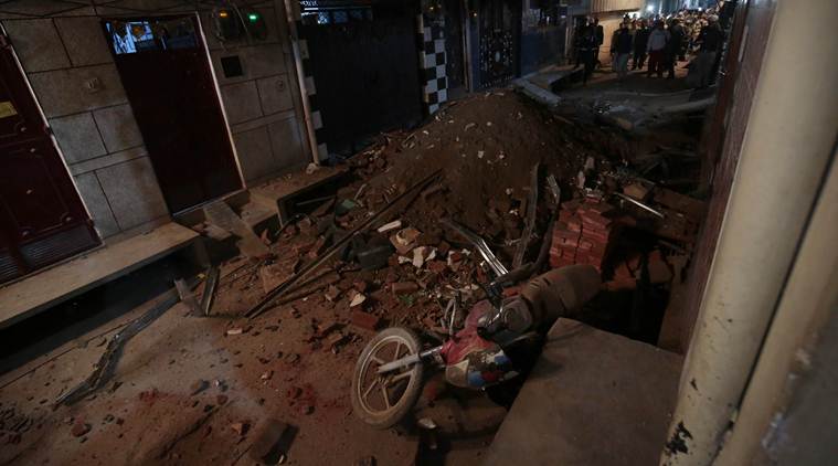 delhi building collapse, Bhajanpura collapse, delhi bhajanpura collapse, north east delhi collapse, delhi coaching class collapse, delhi coaching class building collapse death toll, delhi news, indian express