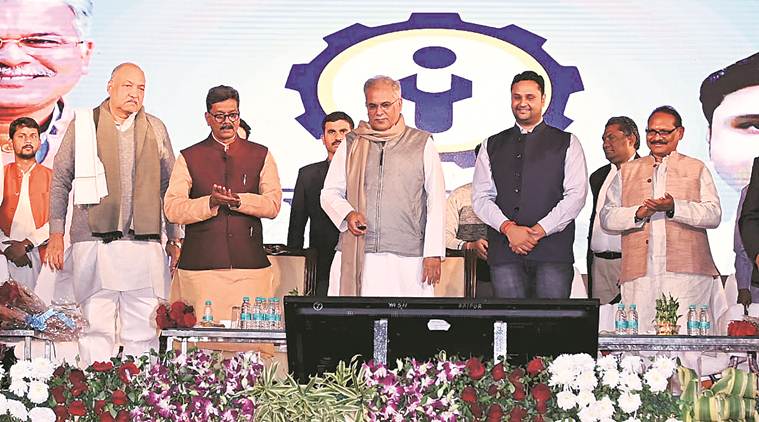 Chhattisgarh, Chhattisgarh news, Chhattisgarh app to connect trained candidates with jobs, trained candidates for jobs, jobs in india, Bhupesh Baghel, Rojgaar Sangi app, indian express