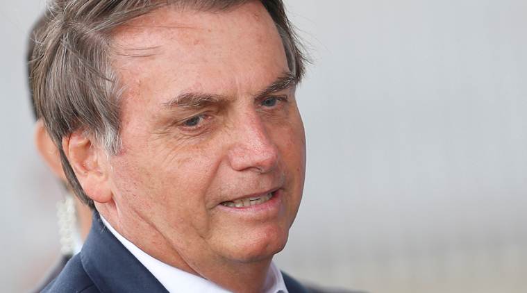 Jair Bolsonaro, bolsonanro hernia, brazil president hospital, indian express, brazil president, indian express