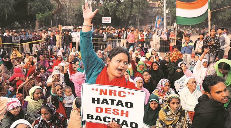 caa protests, anti caa nrc protests, constitution of Inda, bjp, ayodhya, triple talaq, indian express