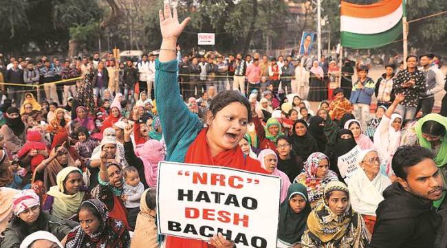 caa protests, anti caa nrc protests, constitution of Inda, bjp, ayodhya, triple talaq, indian express