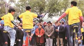 ch students Chandigarh: At ‘Climategiri’, students lead the fight against climate change