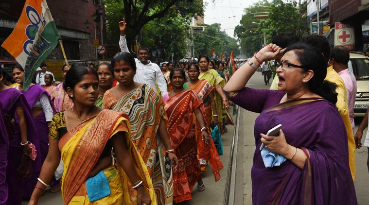 kolkata news, west bengal govt, bjp, centre, indian express