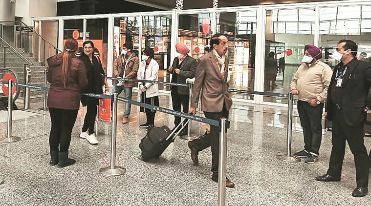 Coronavirus: Mohali health dept on alert, inspects 189 passengers at ...