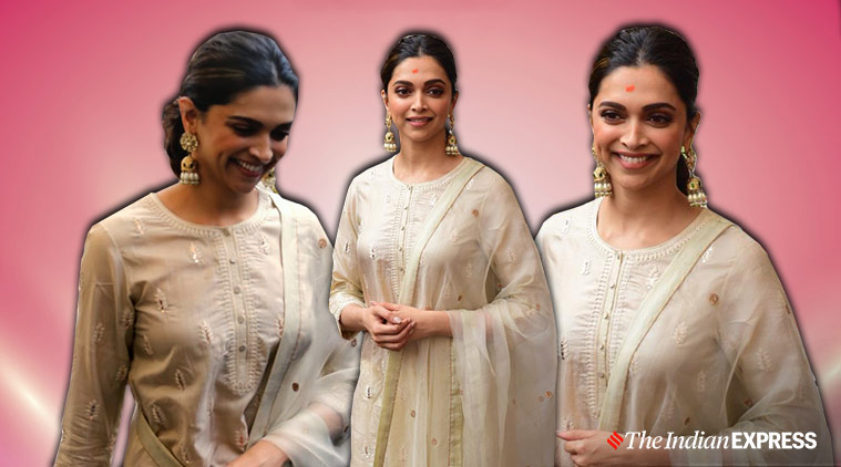 deepika in ethnic wear
