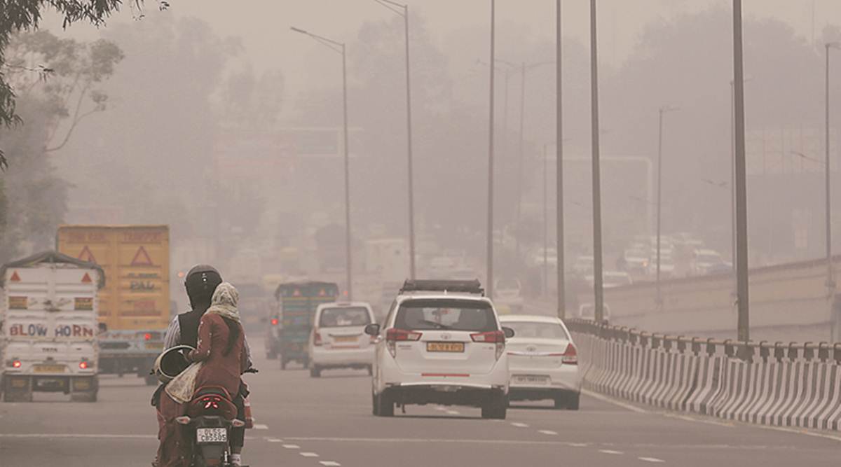 Delhi air quality, Delhi pollution, Delhi air pollution, Delhi winters, Delhi news, city news, Indian Express