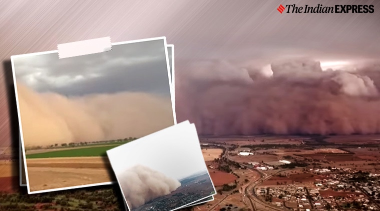 Viral video: Massive dust storm blankets western New South Wales in ...