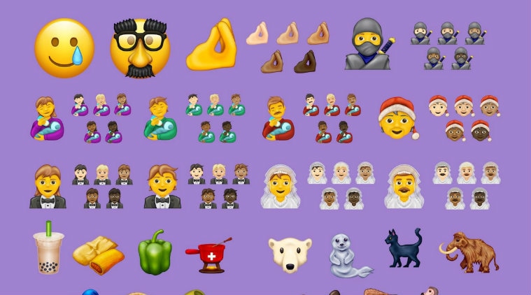 New emojis, emojis, Unicode Consortium, Emoji Version 13.0, iOS emojis, Android emojis, ninja emoji, transgender flag emoji, Italian Hand emoji