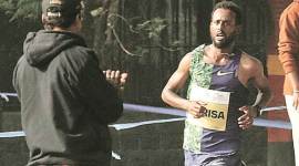 Mumbai Marathon winner, Derara Hurisa, Ethiopia man wins mumbai marathon, Mumbai news, maharashtra news, indian express news