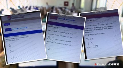 Screenshots of questions allegedly taken during JEE Main 2020 found online, NTA denies leak