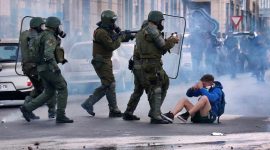 chile riots, chile protest, chile protest photos, chile unrest, chile president Sebastián Piñera, world news, indian express