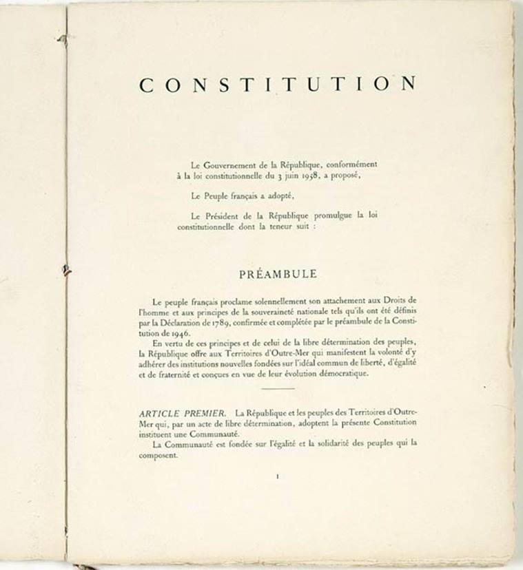 Indian Preamble, Preamble to the constitution, Citizenship Act protests, CAA protests, CAA protests preamble, indian express news