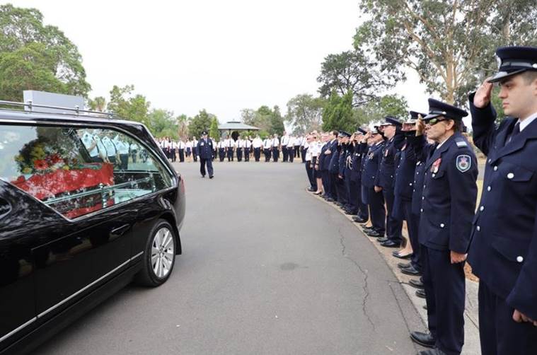 Son receives medal for firefighter father who died in Australian bush fire, Australia, Australian bushfire, Firefighter dies in Bush fire, New South Wales, New South Wales (NSW) Rural Fire Service, Trending, Indian Express news.