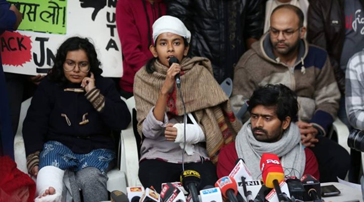 Will fight every iron rod with debate, discussion: JNUSU president ...