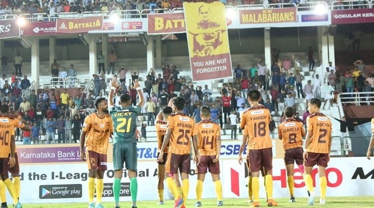 Gokulam kerala churchill brothers i league clash