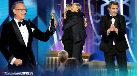golden globes 2020, the golden globes, golden globes 2020 winners, tom hanks, Joaquin Phoenix, Ellen DeGeneres, trending, indian express, indian express news