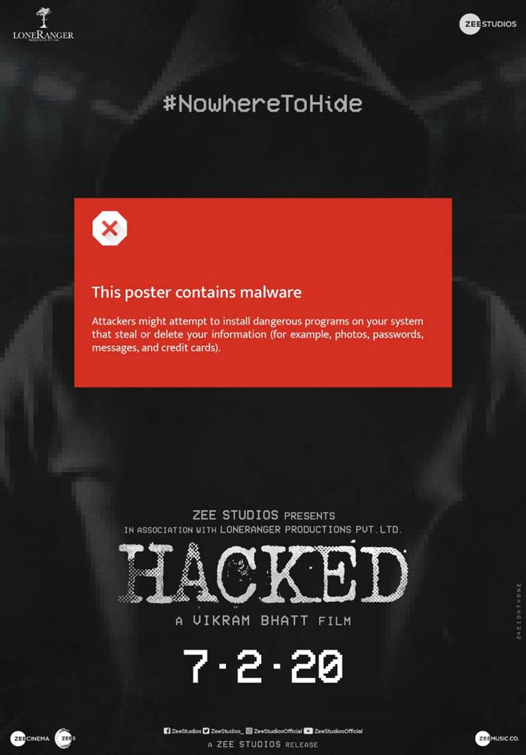 hina khan's film hacked 