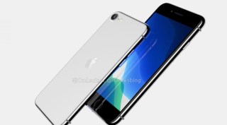Leaked render of iPhone 9 (Image: Onleaks)