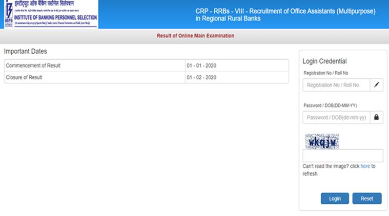 IBPS RRB office assistant (Multipurpose) VIII, VII result declared: How ...