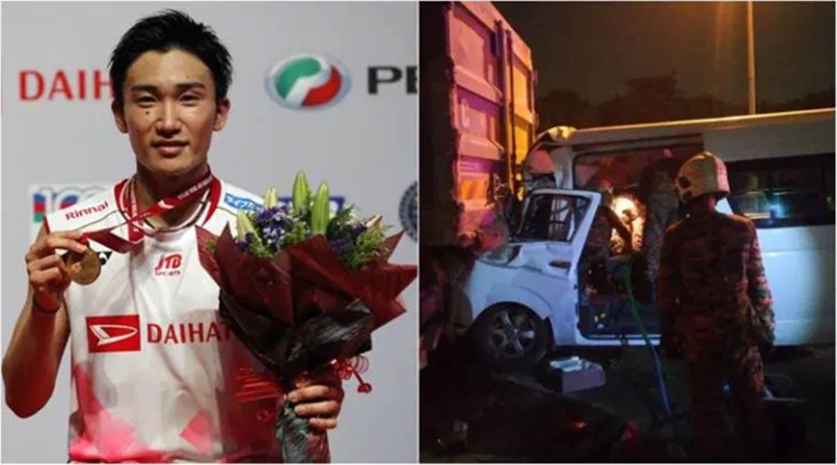 Hours After Winning Title Badminton World Number 1 Kento Momota Suffers Injuries In Car Accident Sports News The Indian Express