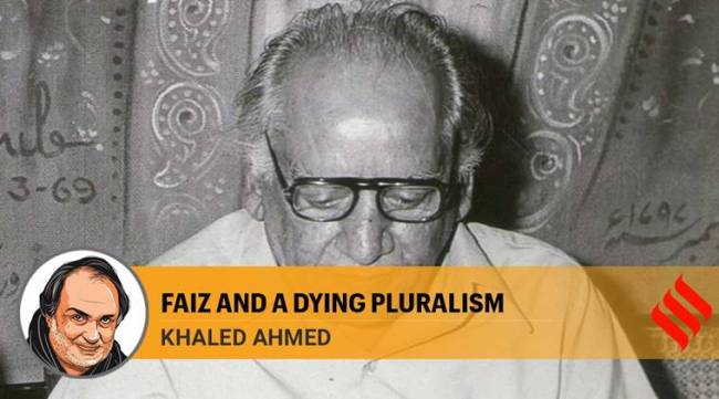 Faiz Ahmed Faiz, Hum dekhenge, Faiz controversy, Faiz poem controversy, IIT Kanpur, Pakistan, CAA protests, NRC, protests, Indian Express