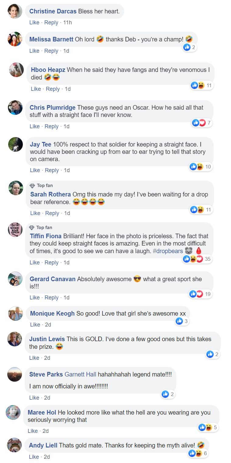 Watch Australians prank foreign reporter into wearing protective gear