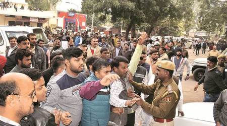 kota deaths, Health Minister Raghu Sharma, over 100 children died, congress blames bjp govt, medical negligence, kota news, indian express news