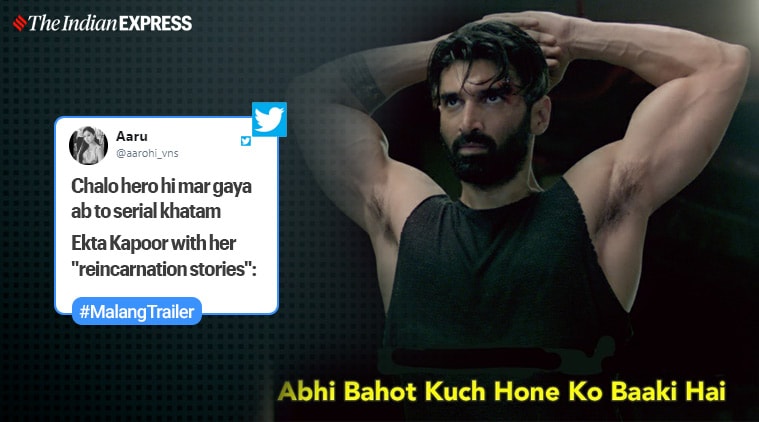 malang, malang trailer, malang memes, malang trailer memes, aditya roy kapur, aditya roy kaur memes, desi memes, bollywood memes, indian express