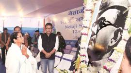 Mamata Banerjee, Mamata on Netaji caa, netaji ideals of secularism. netaji subhas chandra bose birth anniversary, Mamata netaji tribute, indian express