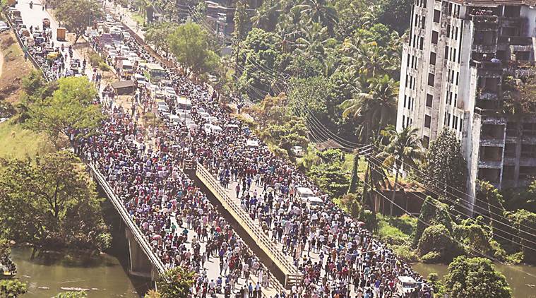 Hundreds Watch As Two High rises Razed In Kochi India News The 