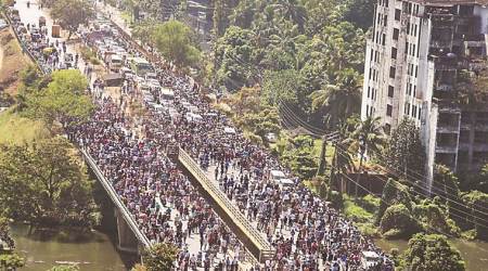 Kochi flats demolition, Maradu flats demolition, Kerala Maradu flats demolition, Maradu flats demolition Kerala, Kerala news, Indian Express