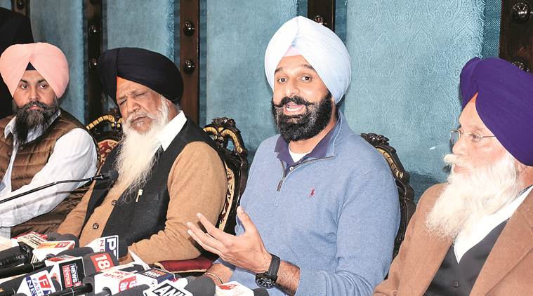 Bikram Singh Majithia, death threaths on Bikram Singh Majithia, Bikram Singh Majithia received death threats, gangster Jaggu Bhagwanpuria, Randhawa, india news, indian express