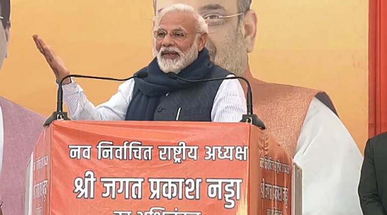 JP Nadda, BJP president, JP Nadda BJP president, PM Modi, PM Modi on JP Nadda, PM Modi JP Nadda, JP Nadda PM Modi, BJP, India news, Indian Express