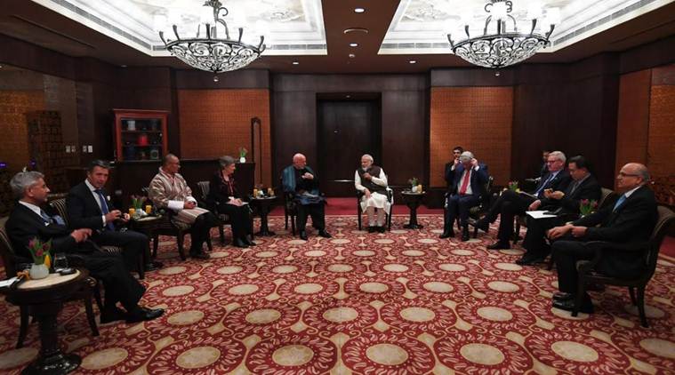 raisina dialogue, pm modi raisina dialogue, global leaders raisina dialogue, external affairs minister jaishankar