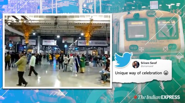 happy new year, new year 2020, new year traditions, happy new year celebrations, mumabi trains new year tradition, mumbai trains, mumbai csmt, csmt new year ritual, indian express
